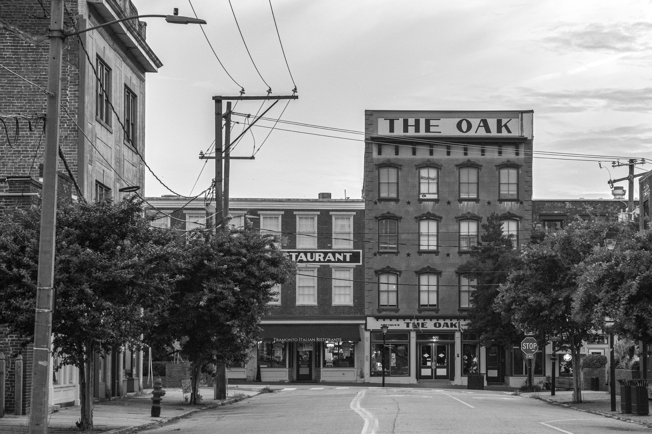 Sycamore Street downtown Old Towne Petersburg Virginia