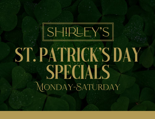 St Patrick’s Day Week Specials